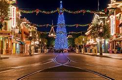Christmas Day at Disneyland
